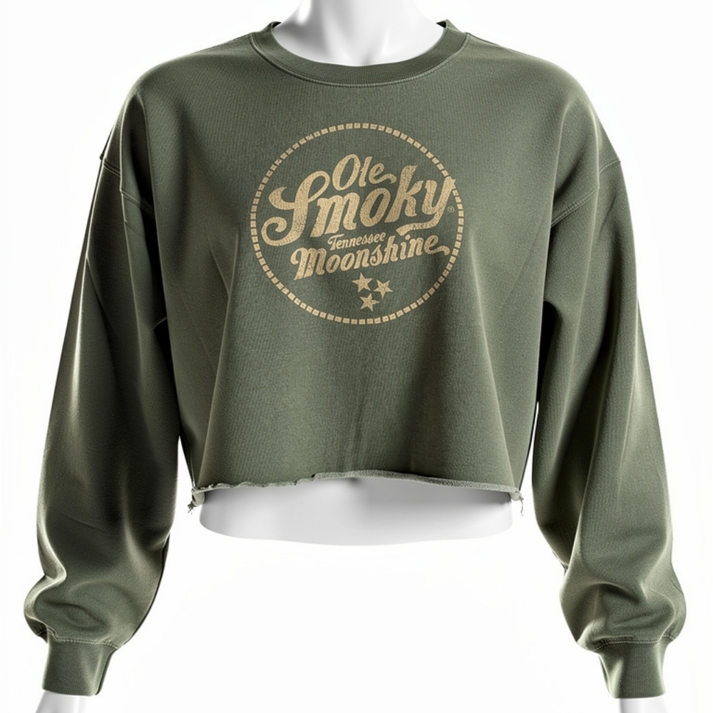 Ole Smoky Tennessee Moonshine Cropped Sweatshirt
